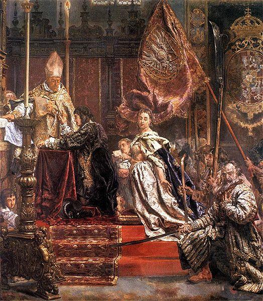 Fragment of Lwow Oath by Jan Matejko, Jan Matejko